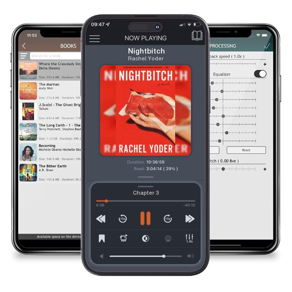 Download fo free audiobook Nightbitch by Rachel Yoder and listen anywhere on your iOS devices in the ListenBook app.