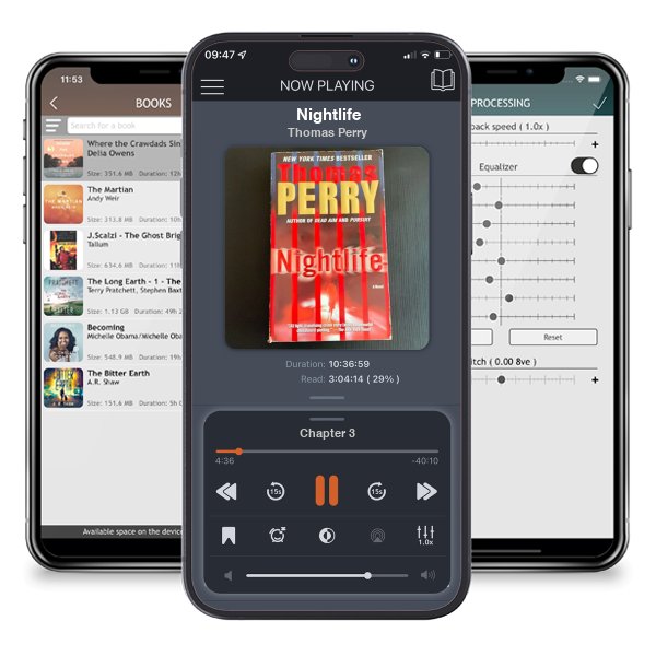 Download fo free audiobook Nightlife by Thomas Perry and listen anywhere on your iOS devices in the ListenBook app.