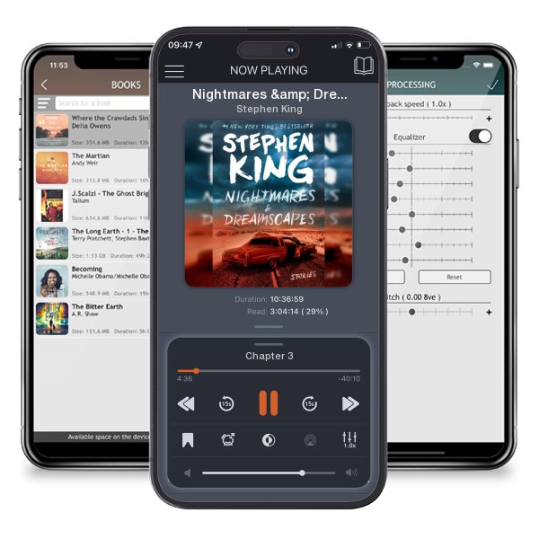 Download fo free audiobook Nightmares & Dreamscapes: Stories by Stephen King and listen anywhere on your iOS devices in the ListenBook app.