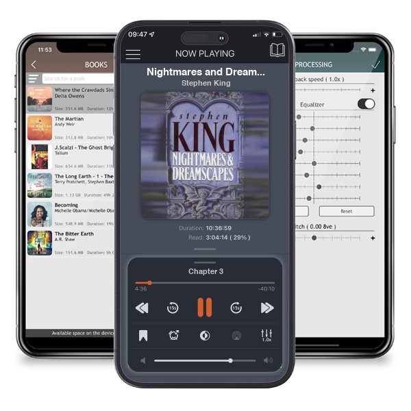 Download fo free audiobook Nightmares and Dreamscapes by Stephen King and listen anywhere on your iOS devices in the ListenBook app.