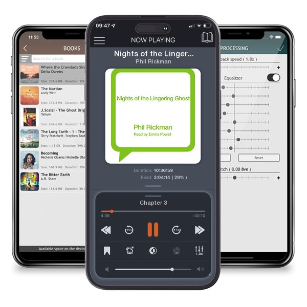 Download fo free audiobook Nights of the Lingering Ghost by Phil Rickman and listen anywhere on your iOS devices in the ListenBook app.