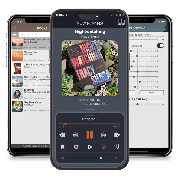 Download fo free audiobook Nightwatching by Tracy Sierra and listen anywhere on your iOS devices in the ListenBook app.