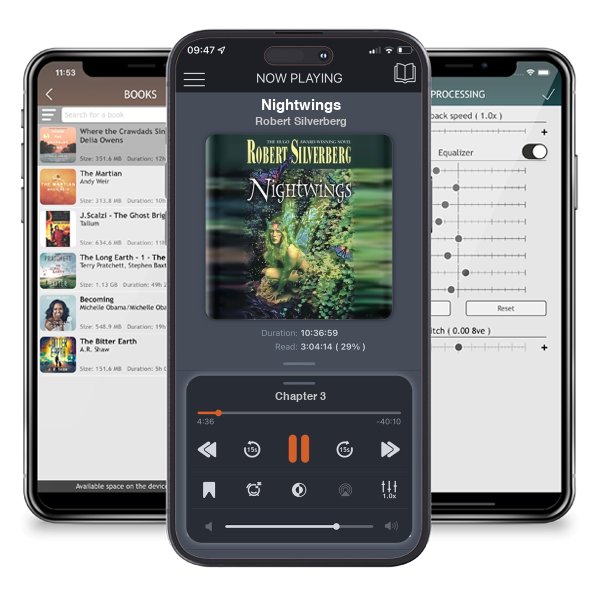 Download fo free audiobook Nightwings by Robert Silverberg and listen anywhere on your iOS devices in the ListenBook app.