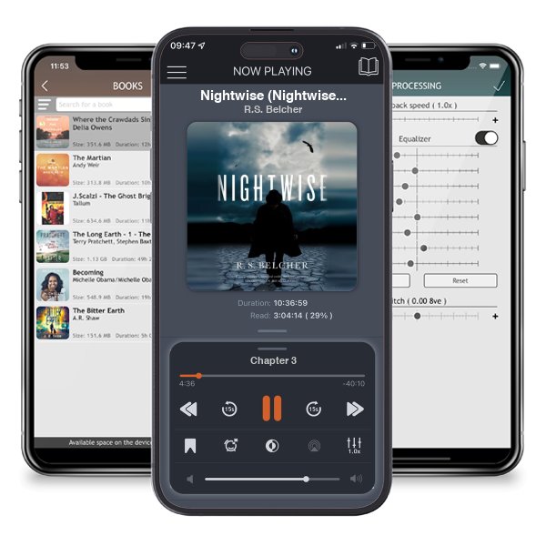 Download fo free audiobook Nightwise (Nightwise, #1) by R.S. Belcher and listen anywhere on your iOS devices in the ListenBook app.