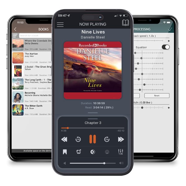 Download fo free audiobook Nine Lives by Danielle Steel and listen anywhere on your iOS devices in the ListenBook app.