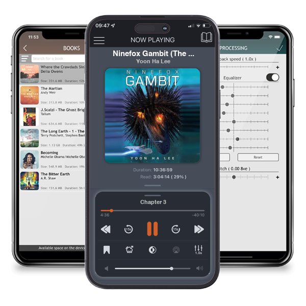 Download fo free audiobook Ninefox Gambit (The Machineries of Empire, #1) by Yoon Ha Lee and listen anywhere on your iOS devices in the ListenBook app.