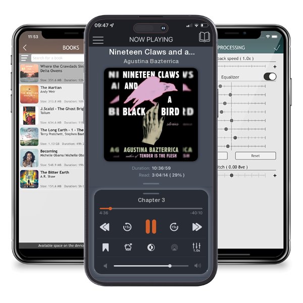 Download fo free audiobook Nineteen Claws and a Black Bird: Stories by Agustina Bazterrica and listen anywhere on your iOS devices in the ListenBook app.