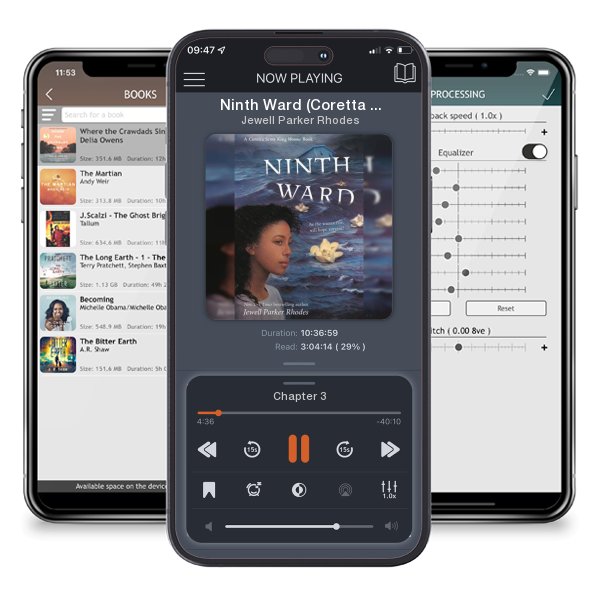 Download fo free audiobook Ninth Ward (Coretta Scott King Author Honor Title) by Jewell Parker Rhodes and listen anywhere on your iOS devices in the ListenBook app.
