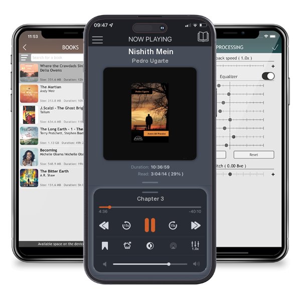 Download fo free audiobook Nishith Mein by Pedro Ugarte and listen anywhere on your iOS devices in the ListenBook app.