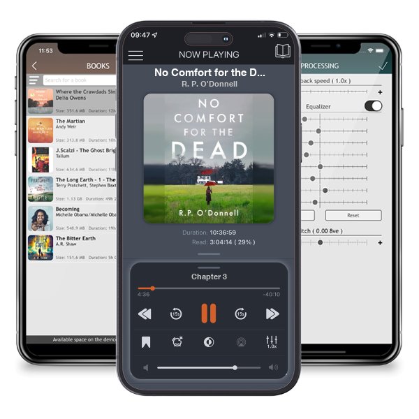 Download fo free audiobook No Comfort for the Dead by R. P. O'Donnell and listen anywhere on your iOS devices in the ListenBook app.