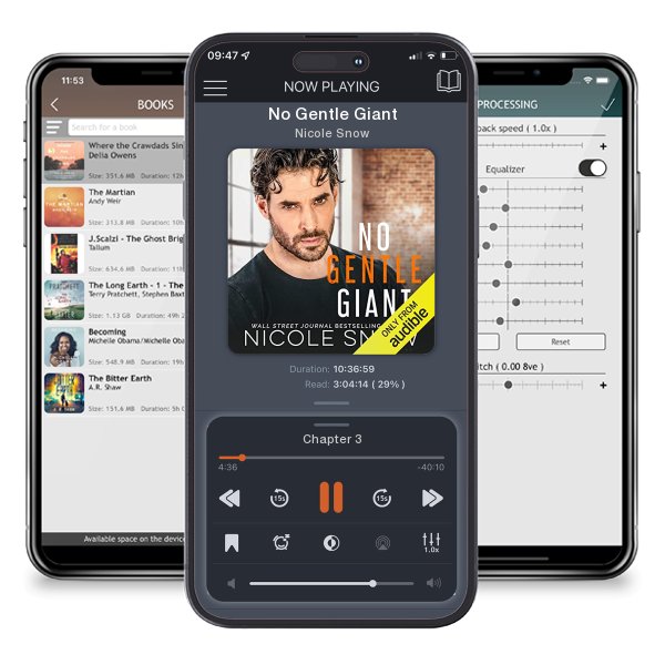 Download fo free audiobook No Gentle Giant by Nicole Snow and listen anywhere on your iOS devices in the ListenBook app.