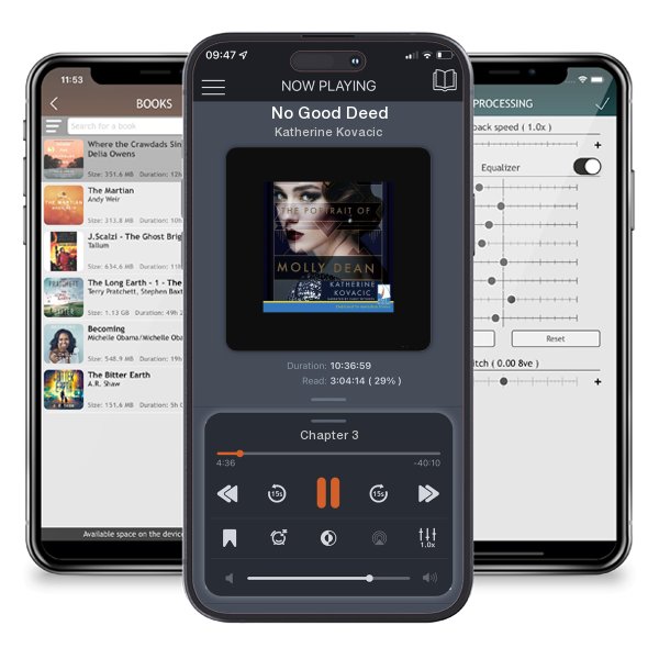 Download fo free audiobook No Good Deed by Katherine Kovacic and listen anywhere on your iOS devices in the ListenBook app.