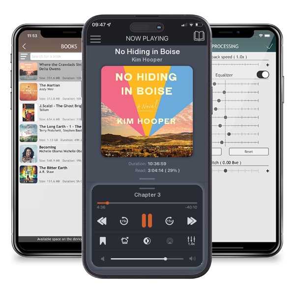 Download fo free audiobook No Hiding in Boise by Kim Hooper and listen anywhere on your iOS devices in the ListenBook app.