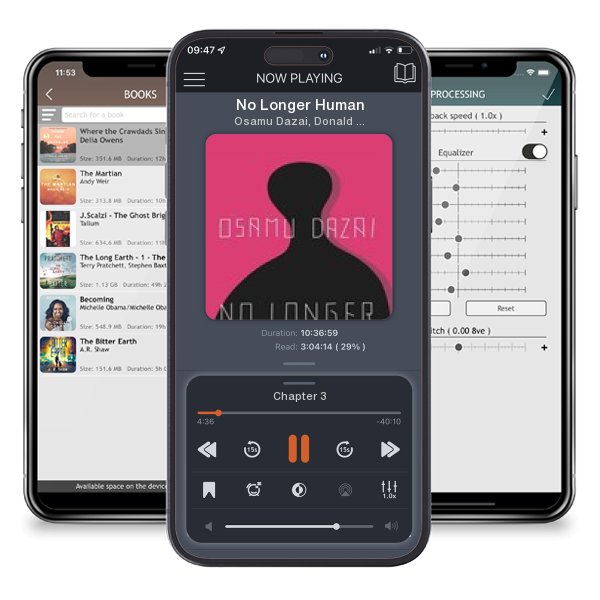 Download fo free audiobook No Longer Human by Osamu Dazai, Donald Keene and listen anywhere on your iOS devices in the ListenBook app.