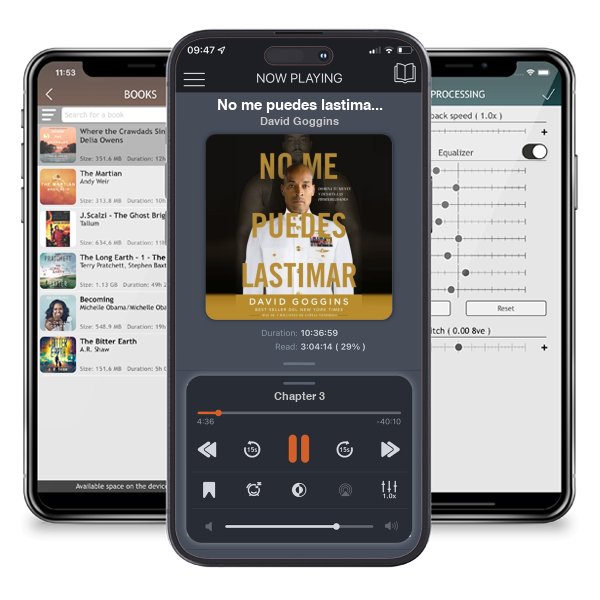 Descargar audiolibro gratis No me puedes lastimar: Domina tu mente y desafía las probabilidades by David Goggins y escuchar en cualquier lugar en sus dispositivos iOS en la aplicación ListenBook.