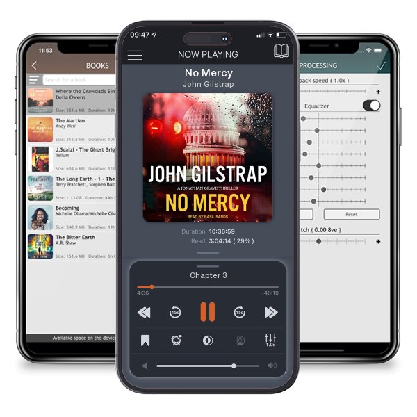 Download fo free audiobook No Mercy by John Gilstrap and listen anywhere on your iOS devices in the ListenBook app.
