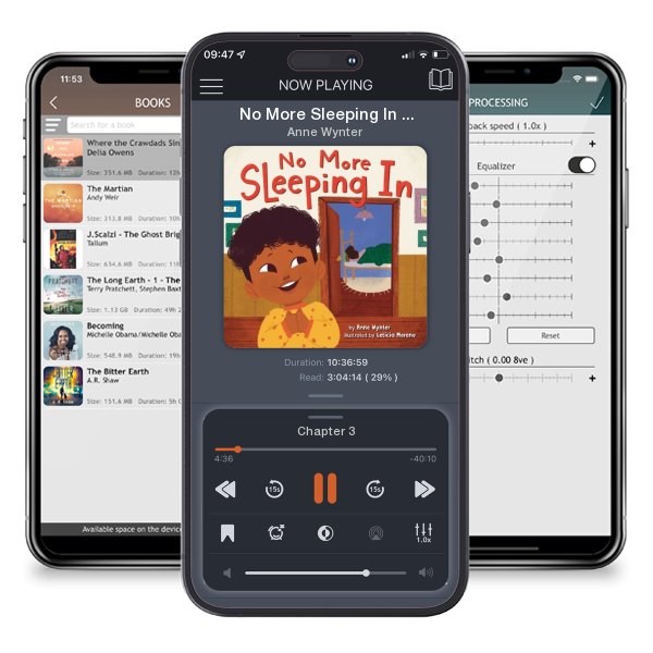 Download fo free audiobook No More Sleeping In (Board book) by Anne Wynter and listen anywhere on your iOS devices in the ListenBook app.