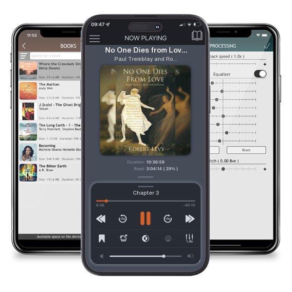Download fo free audiobook No One Dies from Love: Dark Tales of Loss and Longing by Paul Tremblay and Robert Levy and listen anywhere on your iOS devices in the ListenBook app.