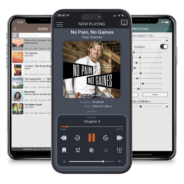 Download fo free audiobook No Pain, No Gaines by Chip Gaines and listen anywhere on your iOS devices in the ListenBook app.