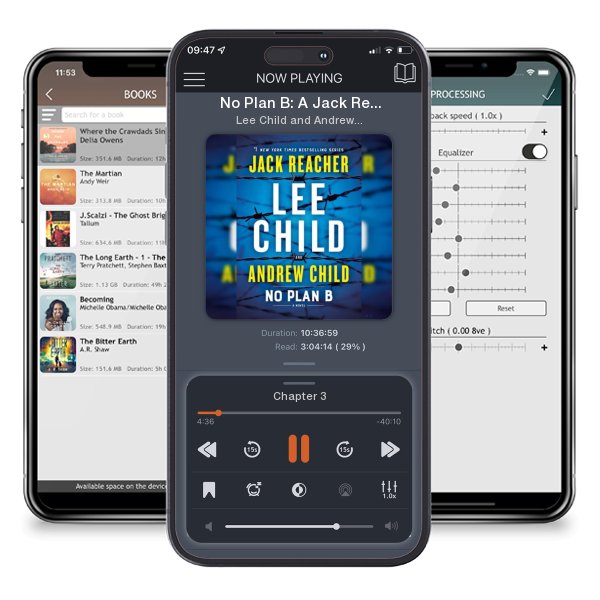 Download fo free audiobook No Plan B: A Jack Reacher Novel by Lee Child and Andrew Child and listen anywhere on your iOS devices in the ListenBook app.