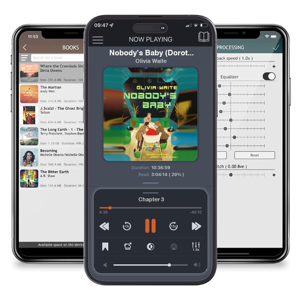 Download fo free audiobook Nobody\'s Baby (Dorothy Gentleman, #2) by Olivia Waite and listen anywhere on your iOS devices in the ListenBook app.