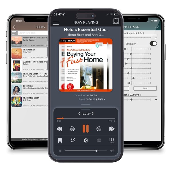 Download fo free audiobook Nolo's Essential Guide to Buying Your First Home by Ilona Bray and Ann O'Connell and listen anywhere on your iOS devices in the ListenBook app.
