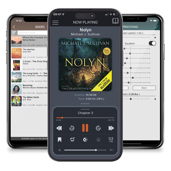 Download fo free audiobook Nolyn by Michael J. Sullivan and listen anywhere on your iOS devices in the ListenBook app.
