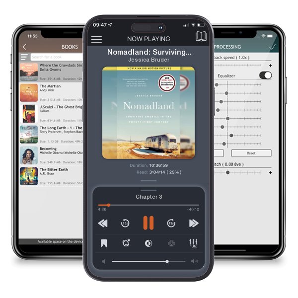 Download fo free audiobook Nomadland: Surviving America in the Twenty-First Century by Jessica Bruder and listen anywhere on your iOS devices in the ListenBook app.