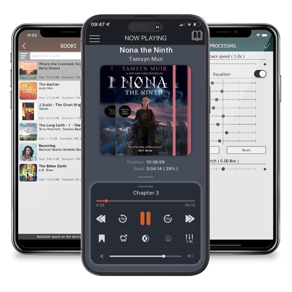 Download fo free audiobook Nona the Ninth by Tamsyn Muir and listen anywhere on your iOS devices in the ListenBook app.