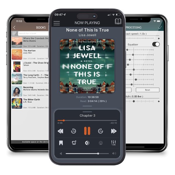 Download fo free audiobook None of This Is True by Lisa Jewell and listen anywhere on your iOS devices in the ListenBook app.