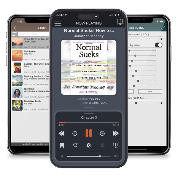 Download fo free audiobook Normal Sucks: How to Live, Learn, and Thrive, Outside the Lines by Jonathan Mooney and listen anywhere on your iOS devices in the ListenBook app.