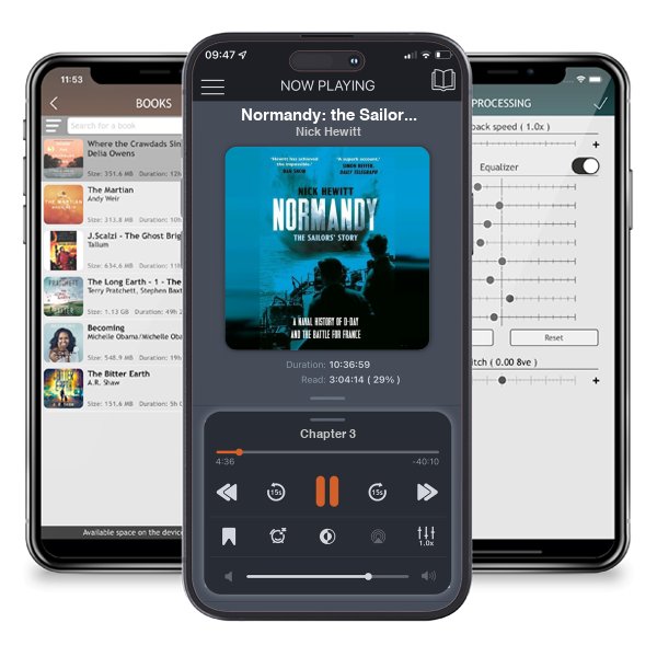 Download fo free audiobook Normandy: the Sailors' Story: A Naval History of D-Day and the Battle for France by Nick Hewitt and listen anywhere on your iOS devices in the ListenBook app.