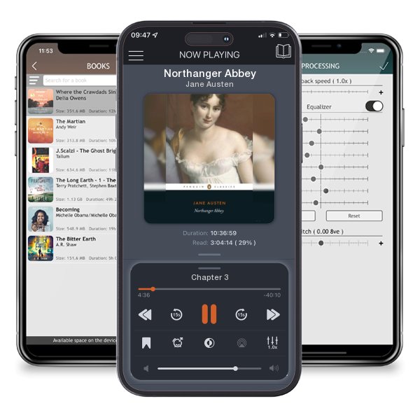Download fo free audiobook Northanger Abbey by Jane Austen and listen anywhere on your iOS devices in the ListenBook app.