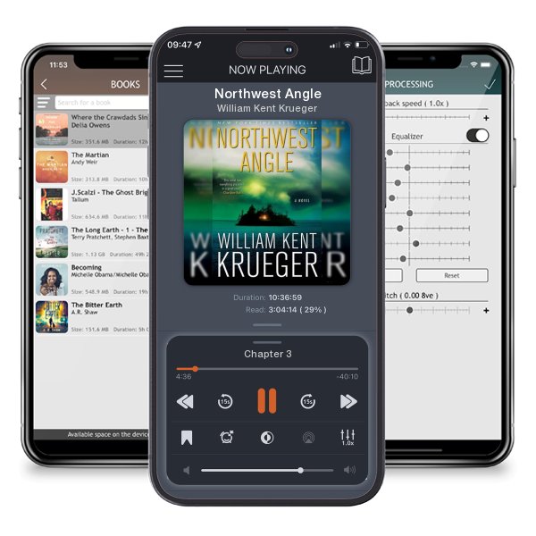 Download fo free audiobook Northwest Angle by William Kent Krueger and listen anywhere on your iOS devices in the ListenBook app.