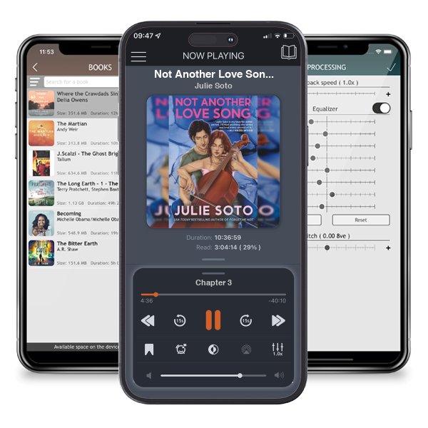 Download fo free audiobook Not Another Love Song by Julie Soto and listen anywhere on your iOS devices in the ListenBook app.