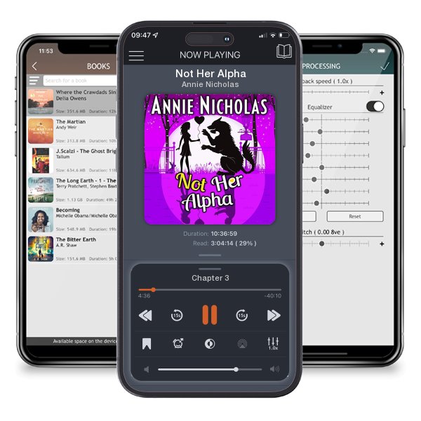 Download fo free audiobook Not Her Alpha by Annie Nicholas and listen anywhere on your iOS devices in the ListenBook app.