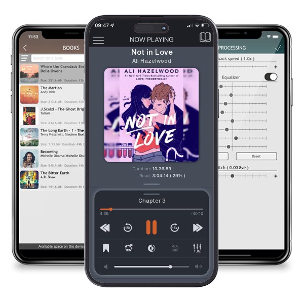 Download fo free audiobook Not in Love by Ali Hazelwood and listen anywhere on your iOS devices in the ListenBook app.