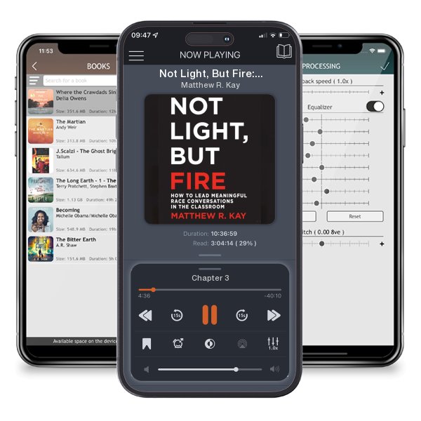Download fo free audiobook Not Light, But Fire: How to Lead Meaningful Race... by Matthew R. Kay and listen anywhere on your iOS devices in the ListenBook app.