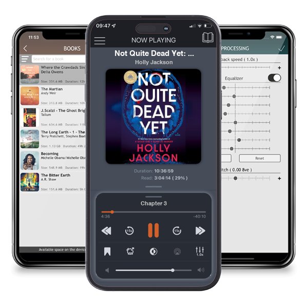 Download fo free audiobook Not Quite Dead Yet: A GMA Book Club Pick: A Novel by Holly Jackson and listen anywhere on your iOS devices in the ListenBook app.