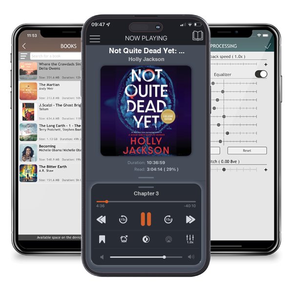 Download fo free audiobook Not Quite Dead Yet: A Novel (B&N Exclusive Edition) by Holly Jackson and listen anywhere on your iOS devices in the ListenBook app.