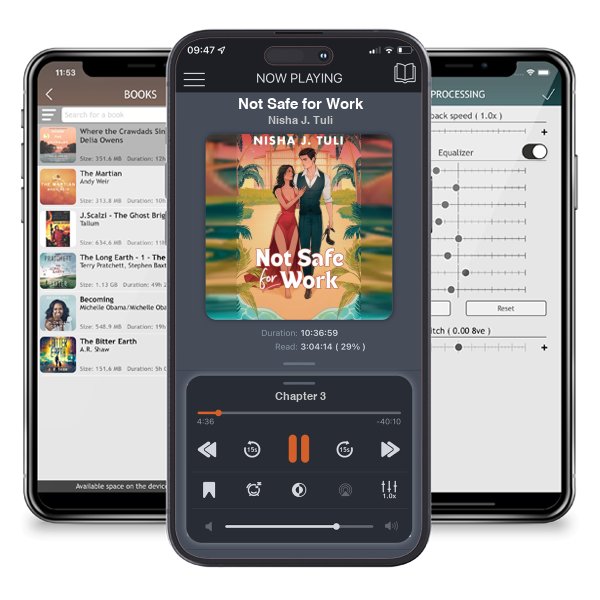 Download fo free audiobook Not Safe for Work by Nisha J. Tuli and listen anywhere on your iOS devices in the ListenBook app.