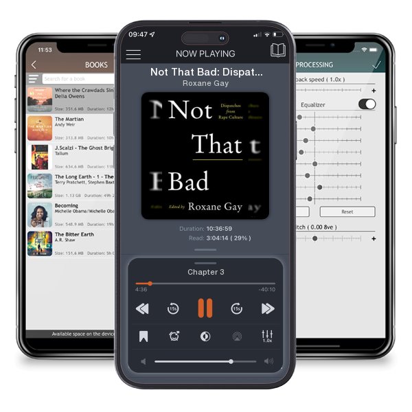 Download fo free audiobook Not That Bad: Dispatches from Rape Culture by Roxane Gay and listen anywhere on your iOS devices in the ListenBook app.
