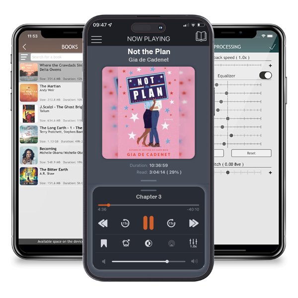 Download fo free audiobook Not the Plan by Gia de Cadenet and listen anywhere on your iOS devices in the ListenBook app.