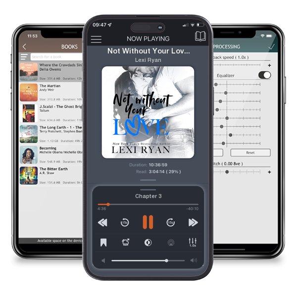 Download fo free audiobook Not Without Your Love by Lexi Ryan and listen anywhere on your iOS devices in the ListenBook app.