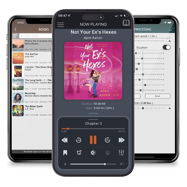 Download fo free audiobook Not Your Ex's Hexes by April Asher and listen anywhere on your iOS devices in the ListenBook app.