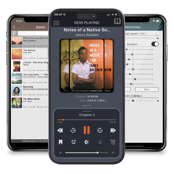 Download fo free audiobook Notes of a Native Son by James Baldwin and listen anywhere on your iOS devices in the ListenBook app.