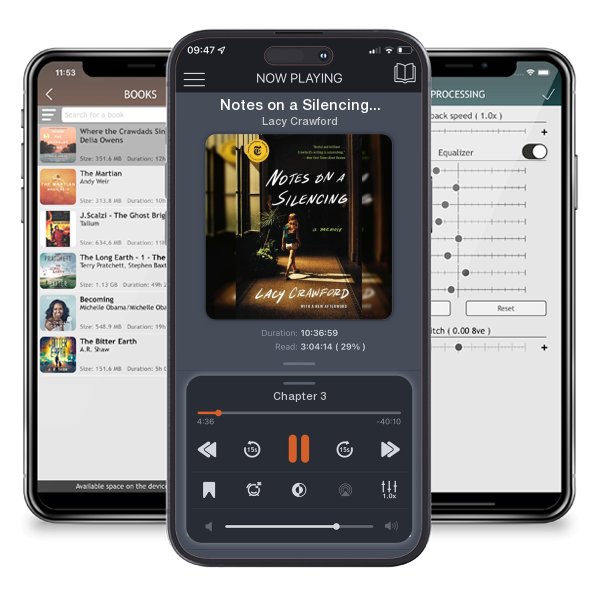 Download fo free audiobook Notes on a Silencing: A Memoir by Lacy Crawford and listen anywhere on your iOS devices in the ListenBook app.