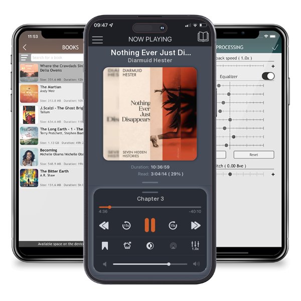 Download fo free audiobook Nothing Ever Just Disappears by Diarmuid Hester and listen anywhere on your iOS devices in the ListenBook app.
