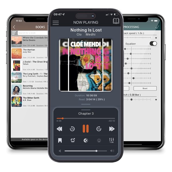 Download fo free audiobook Nothing Is Lost by Cloé Medhi and listen anywhere on your iOS devices in the ListenBook app.