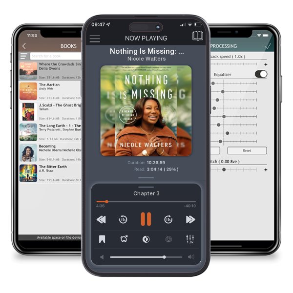 Download fo free audiobook Nothing Is Missing: A Memoir of Living Boldly by Nicole Walters and listen anywhere on your iOS devices in the ListenBook app.